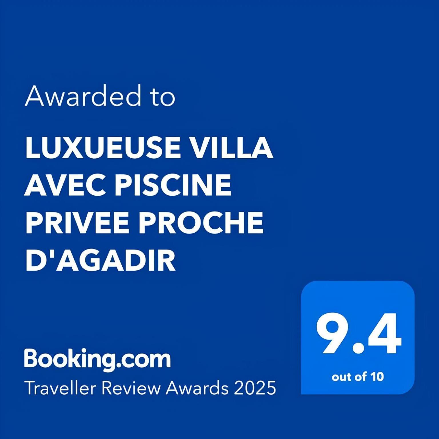 Luxueuse Villa Avec Piscine Privee Proche D'Agadir Exterior foto